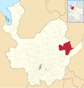 Localisation de Remedios