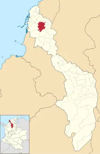 Localisation de Mahates
