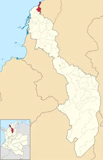 Localisation de Santa Catalina