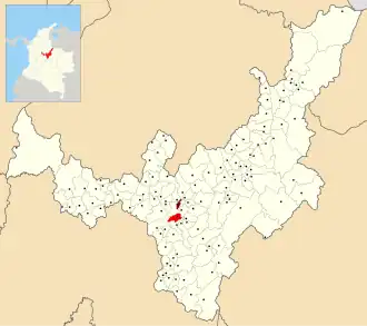 Localisation de Boyacá
