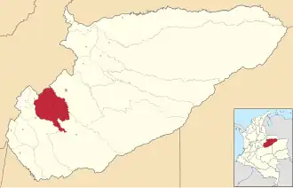 Localisation de Aguazul