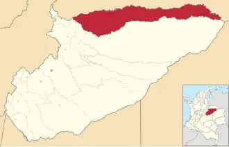 Localisation de Hato Corozal
