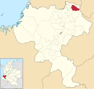 Localisation de Corinto