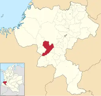 Localisation de Patía