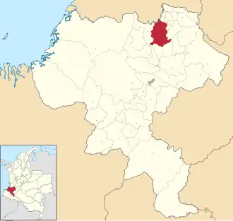 Localisation de Santander de Quilichao