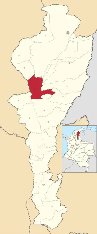Localisation de El Paso