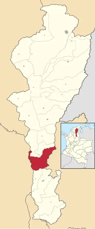 Localisation de La Gloria