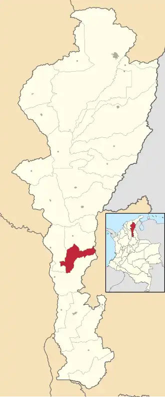 Localisation de Pelaya