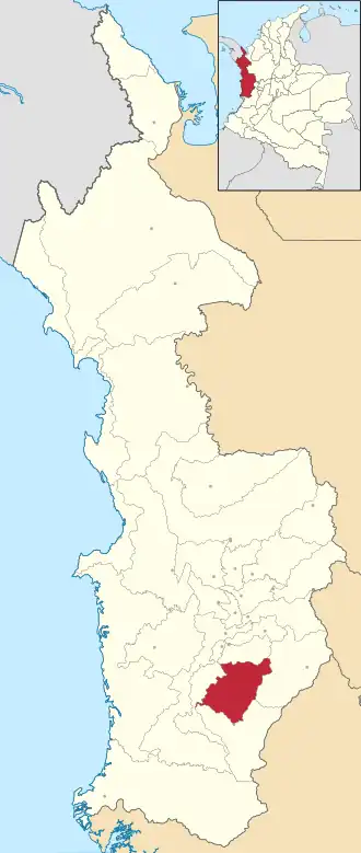Localisation de Nóvita