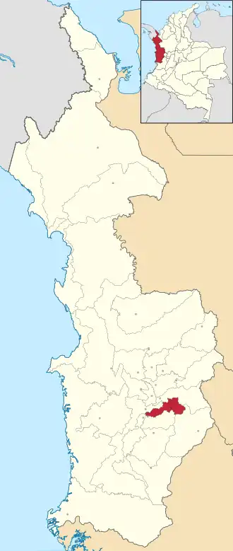 Localisation de Río Iró