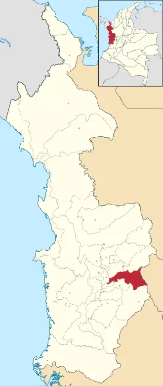 Localisation de Tadó