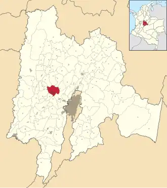 Localisation de Facatativá