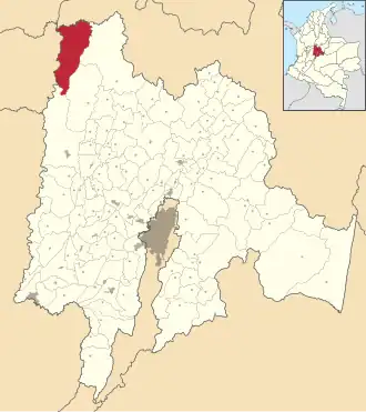 Localisation de Puerto Salgar