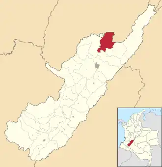 Localisation de Villavieja