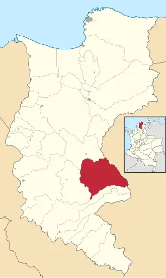 Localisation de Ariguaní