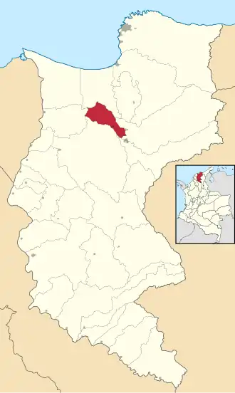 Localisation de El Retén