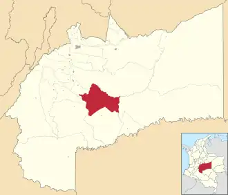 Localisation de Puerto Lleras