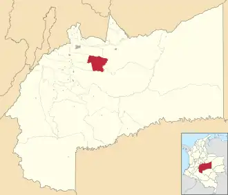 Localisation de San Carlos de Guaroa