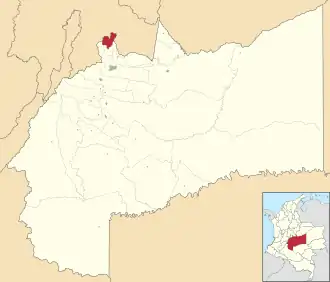Localisation de San Juanito