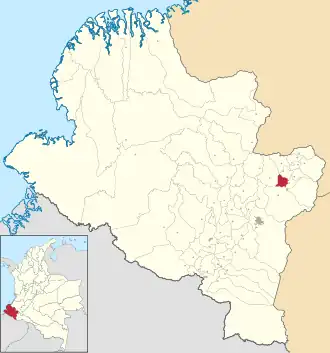 Localisation de Arboleda