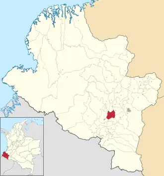 Localisation de Guaitarilla