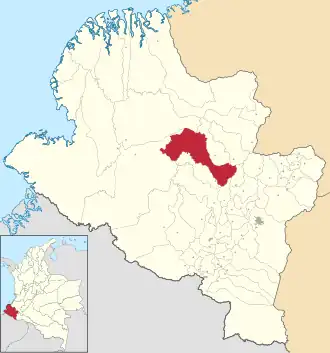 Localisation de Los Andes Sotomayor