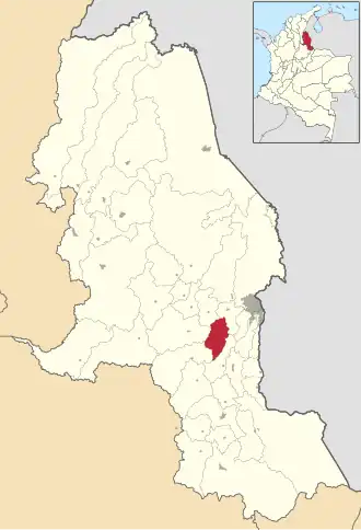 Localisation de Duranía