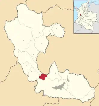 Localisation de La Virginia