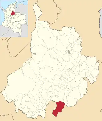 Localisation de Gámbita
