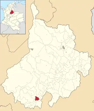 Localisation de Guavatá