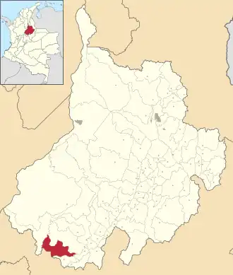 Localisation de La Belleza