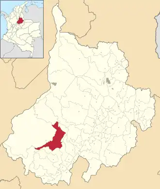 Localisation de Landázuri