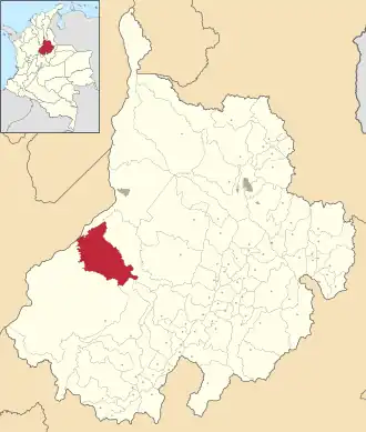 Localisation de Puerto Parra
