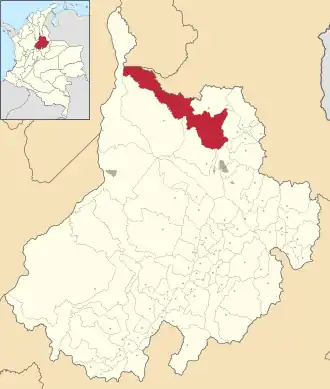 Localisation de Rionegro