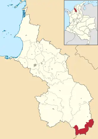 Localisation de Guaranda