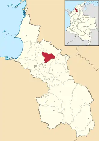 Localisation de Los Palmitos