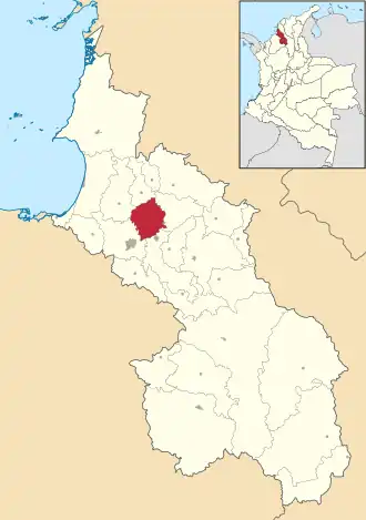 Localisation de Morroa