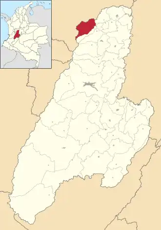 Localisation de Herveo