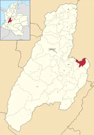 Localisation de Melgar