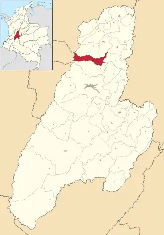 Localisation de Santa Isabel