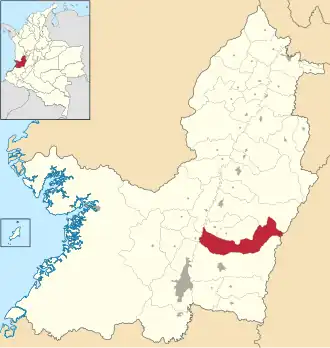 Localisation de El Cerrito