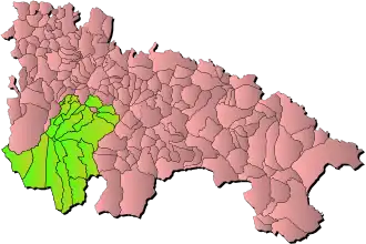 Localisation de Comarque d'Anguiano