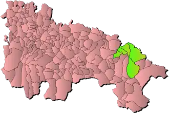 Localisation de Comarque de Calahorra