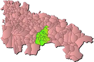 Localisation de Comarque de Camero Viejo