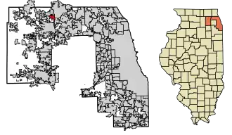 Localisation de East Dundee