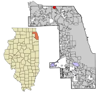 Localisation de Buffalo Grove
