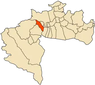 Localisation de El Ghrous