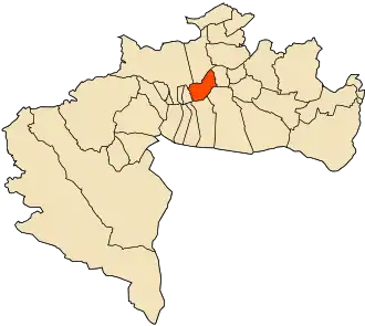 Localisation de El Hadjeb