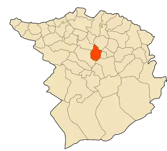 Localisation de Beni Mester