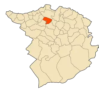 Localisation de Fellaoucene